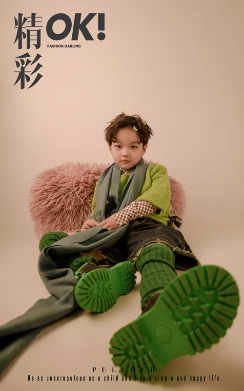 芳妮豆丁儿童摄影 潮野男孩