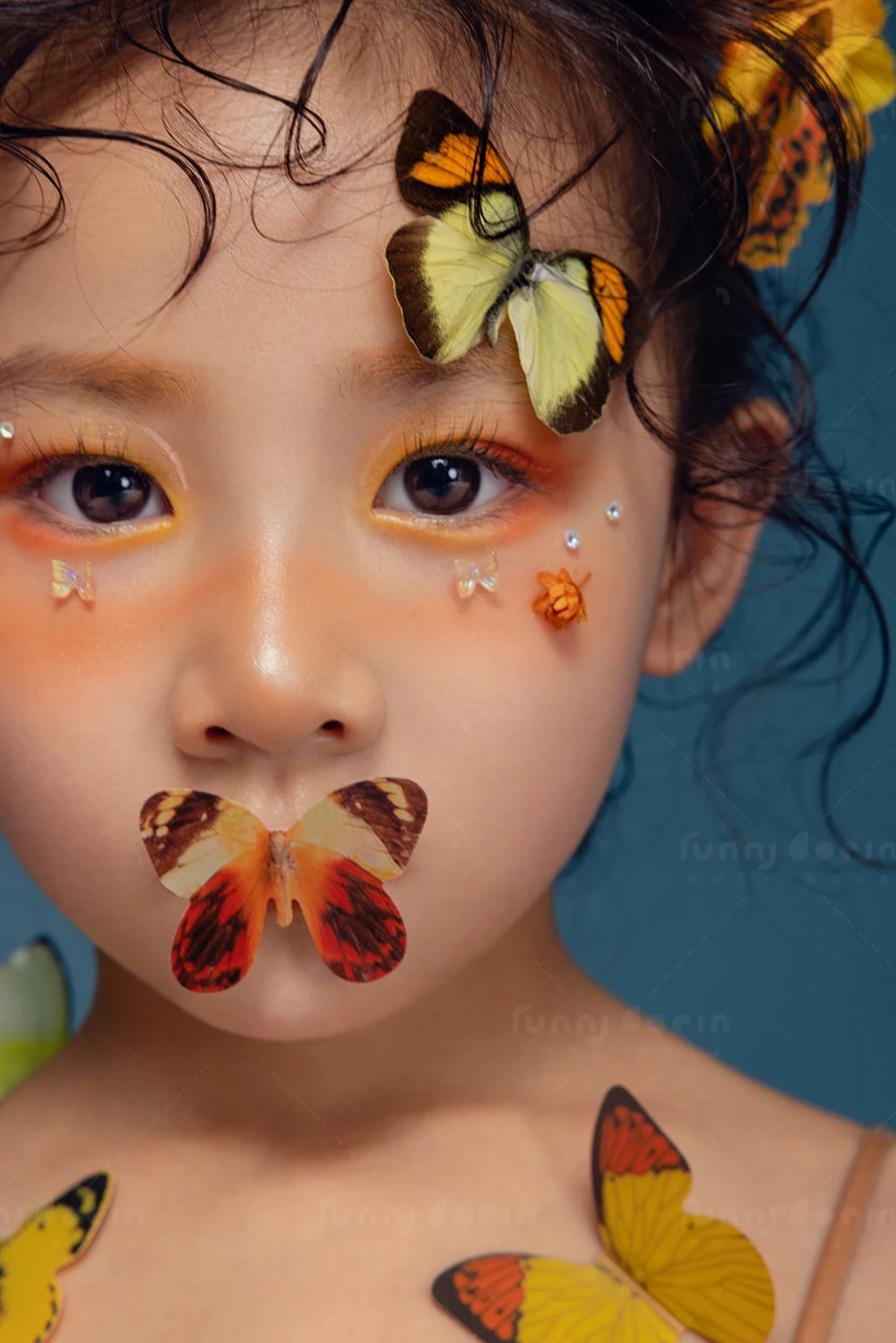 芳妮豆丁儿童摄影 蝶恋物语