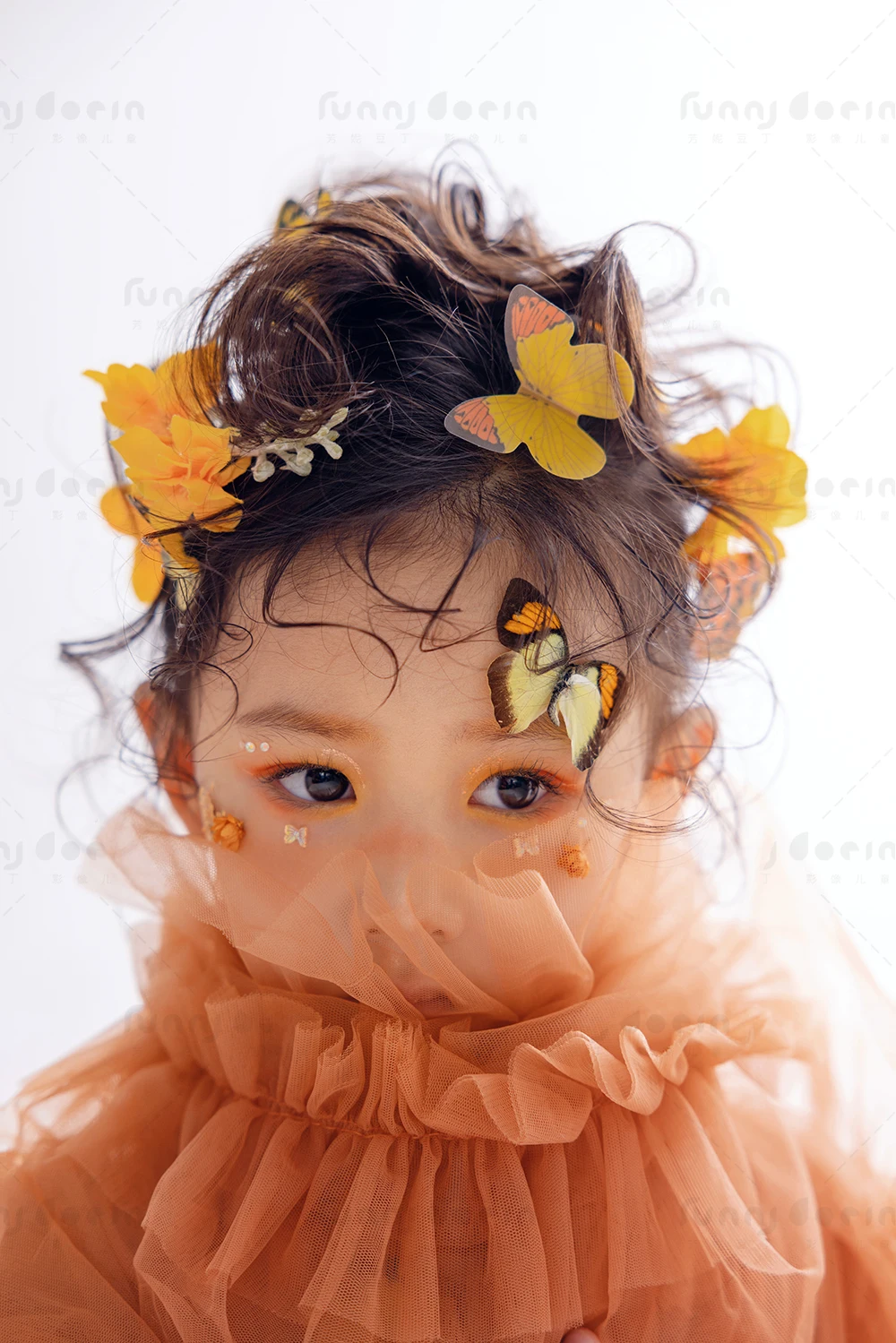 芳妮豆丁儿童摄影 蝶恋物语