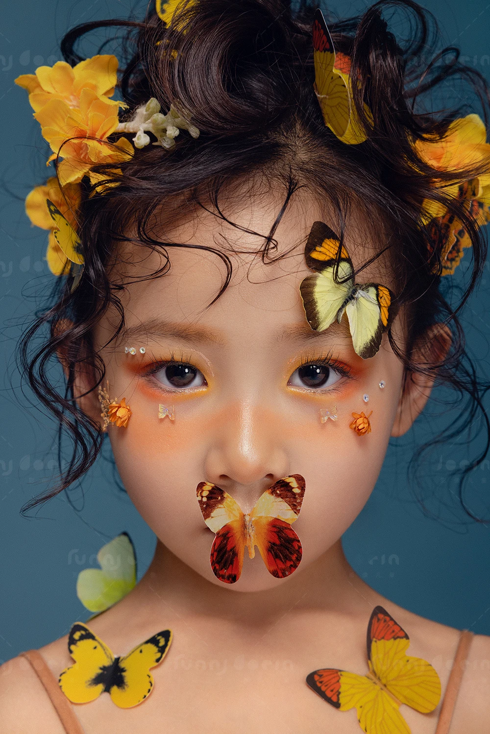 芳妮豆丁儿童摄影 蝶恋物语