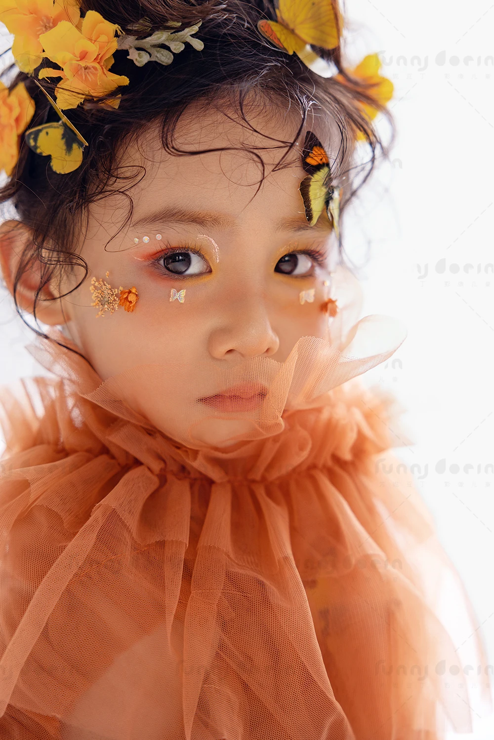 芳妮豆丁儿童摄影 蝶恋物语