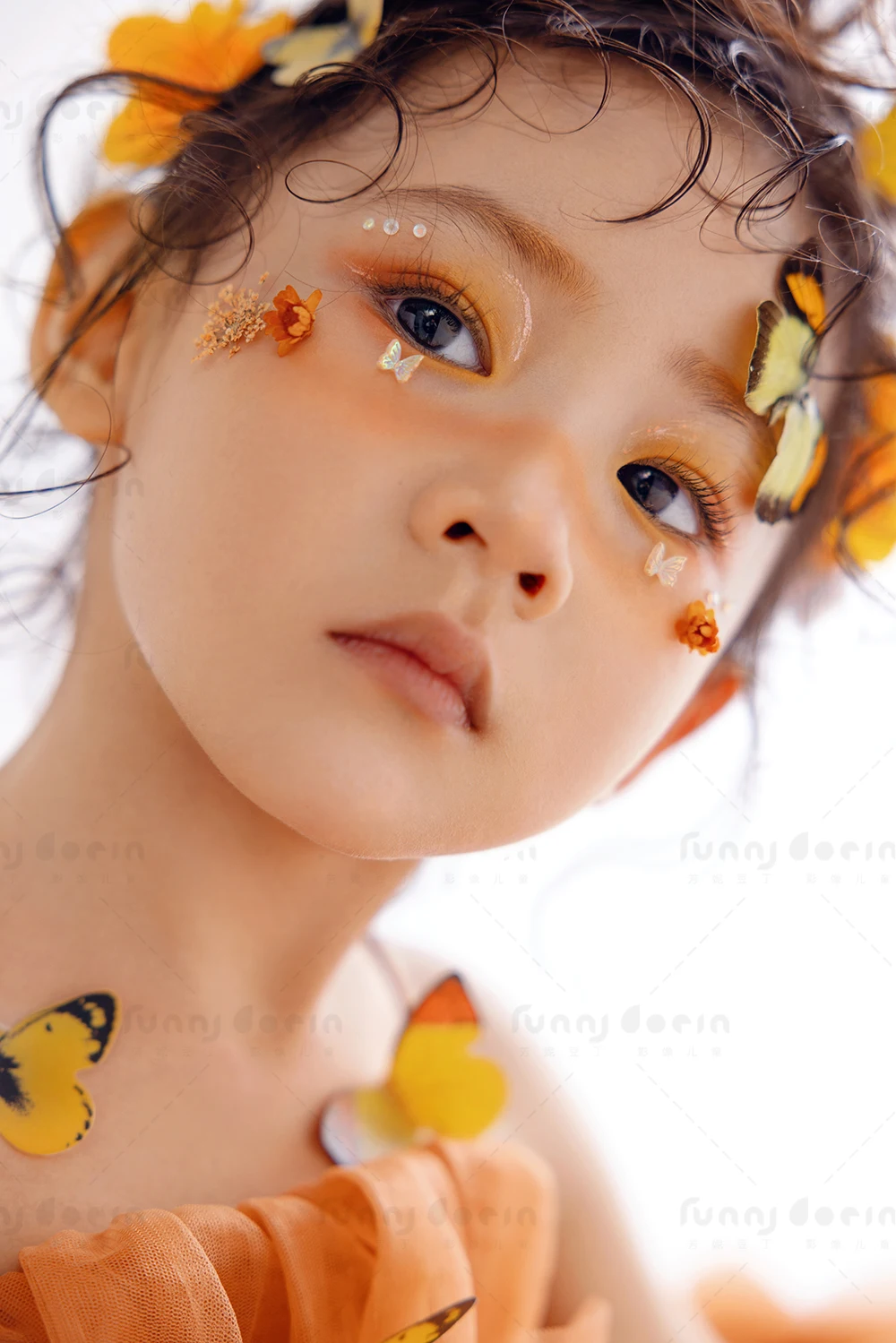 芳妮豆丁儿童摄影 蝶恋物语