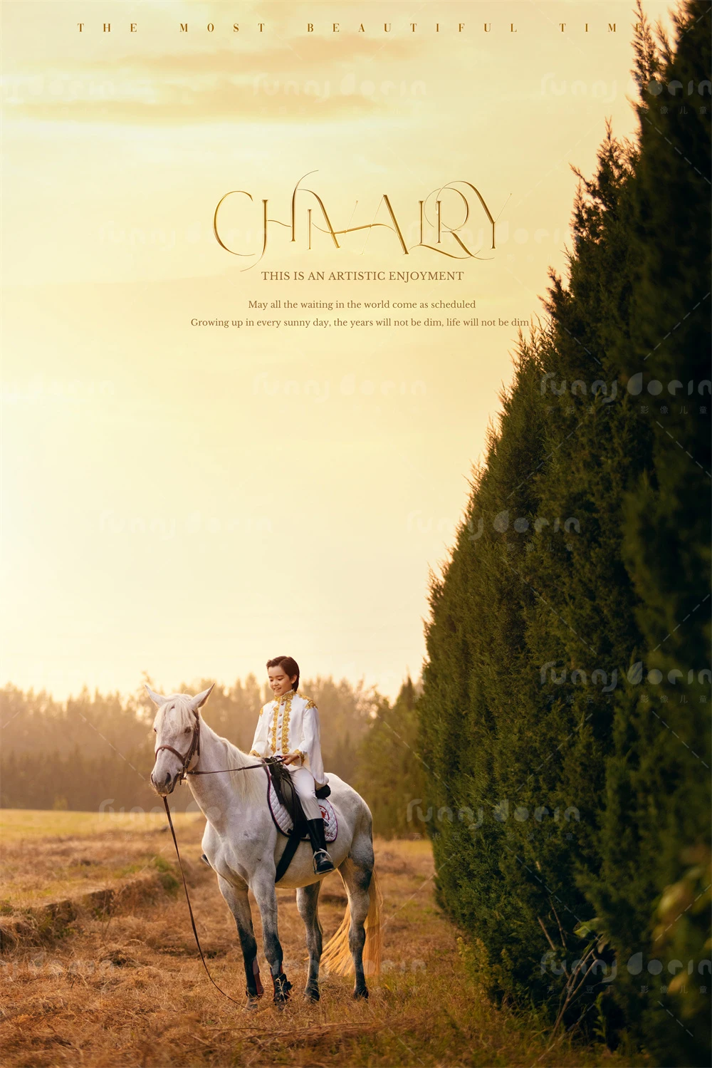 芳妮豆丁儿童摄影 马场