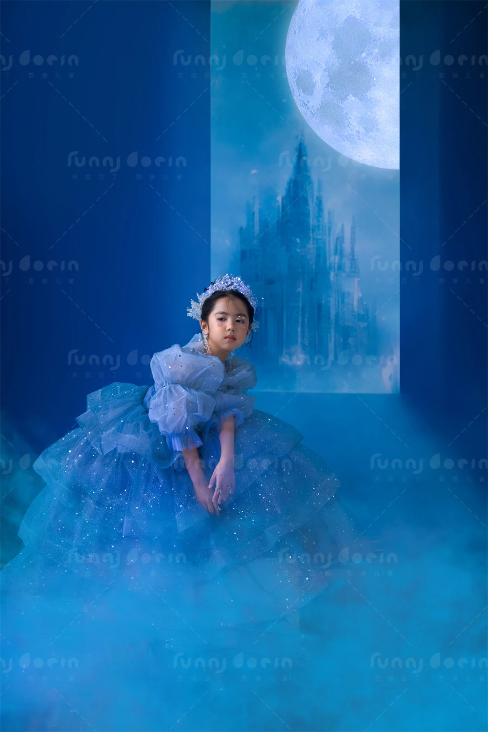 芳妮豆丁儿童摄影 月光女神