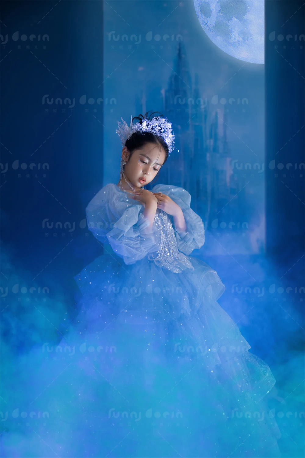 芳妮豆丁儿童摄影 月光女神