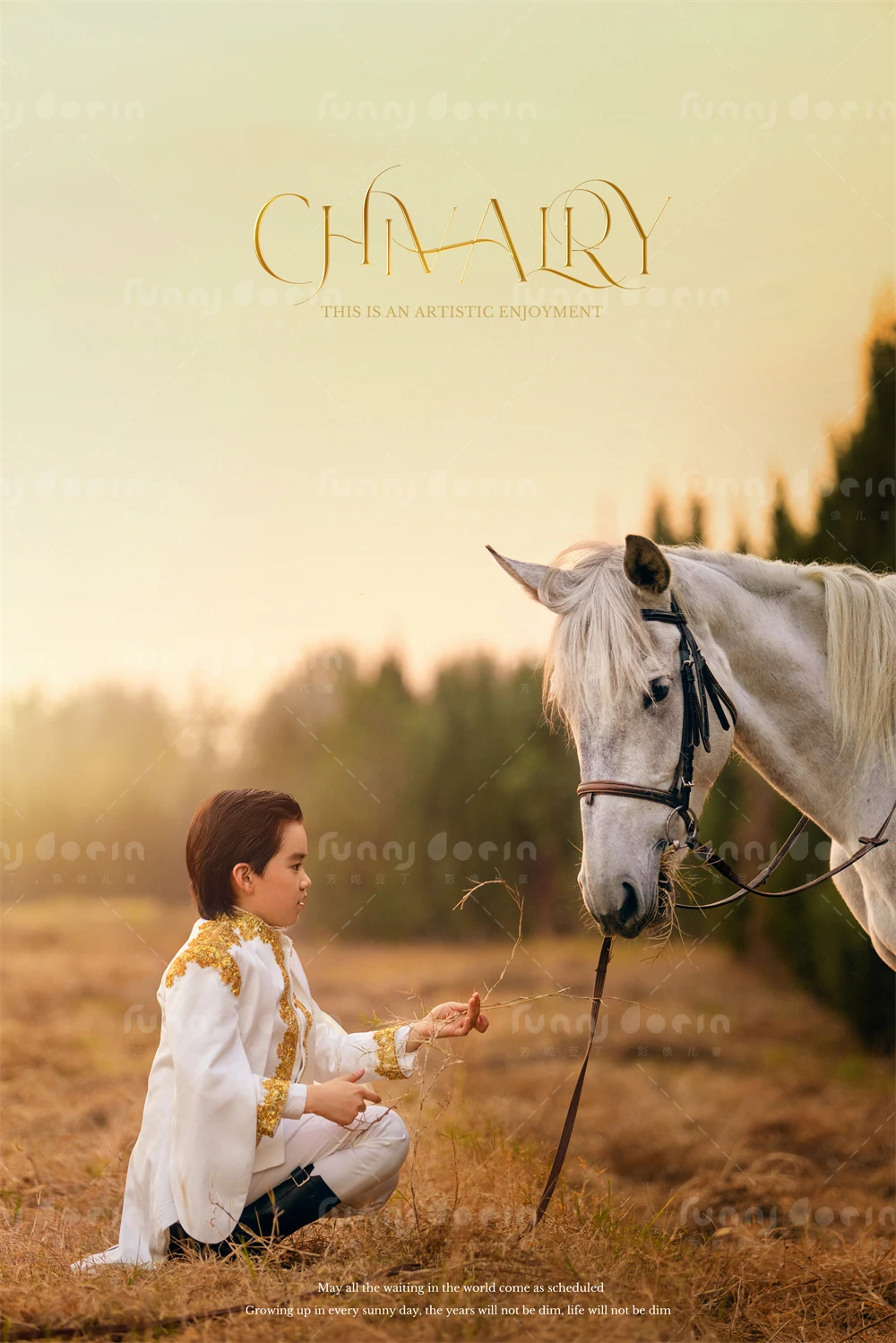 芳妮豆丁儿童摄影 马场