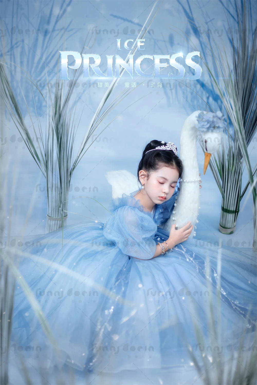 芳妮豆丁儿童摄影 艾莎公主