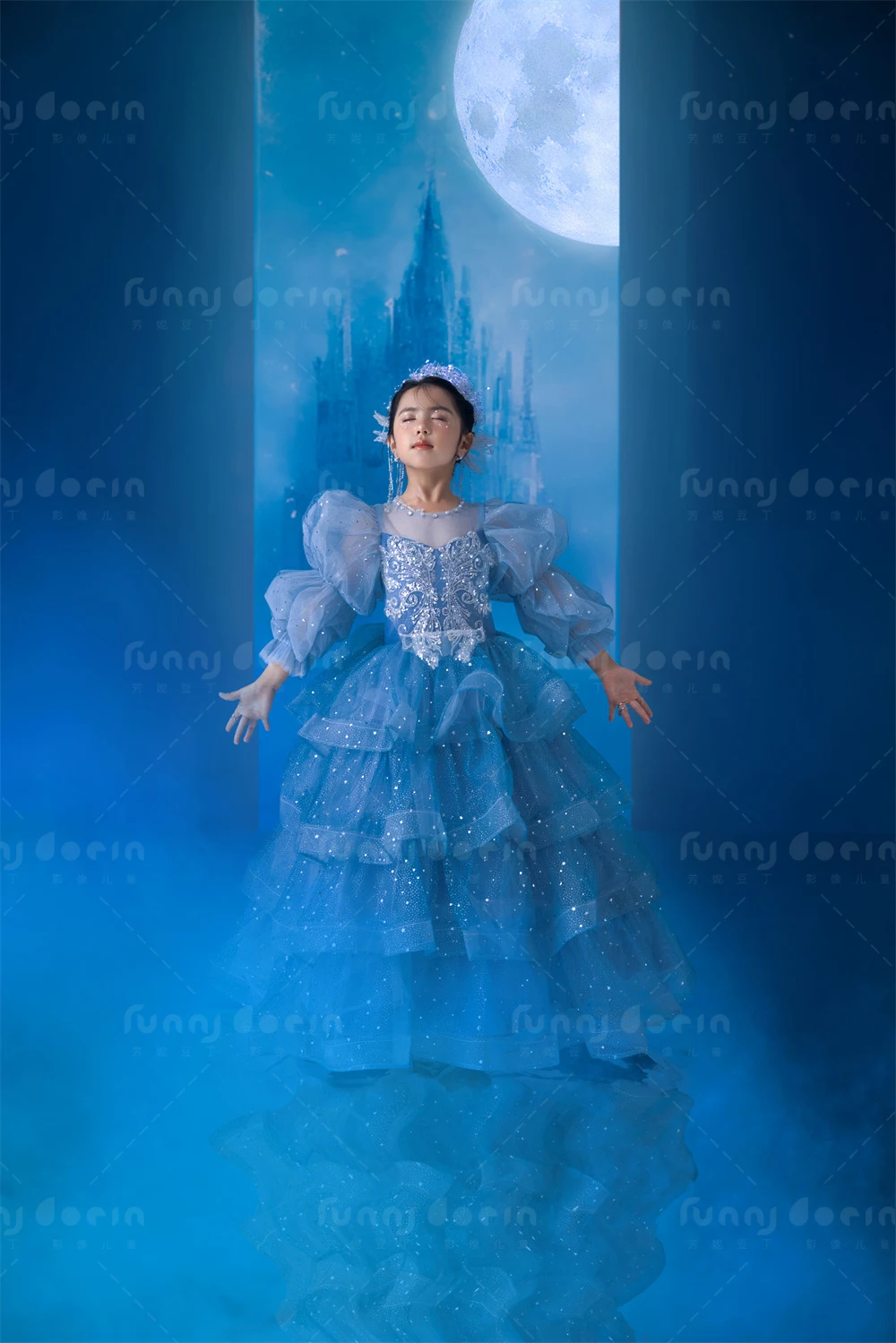 芳妮豆丁儿童摄影 月光女神