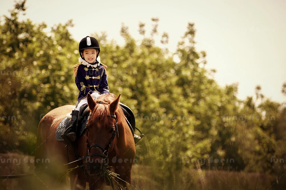 芳妮豆丁儿童摄影 优雅骑士