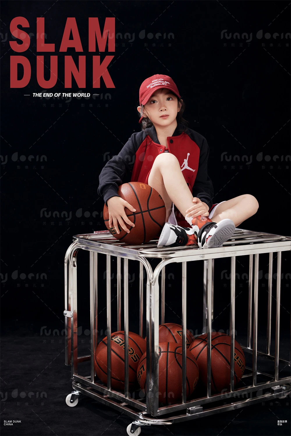 芳妮豆丁儿童摄影 灌篮高手