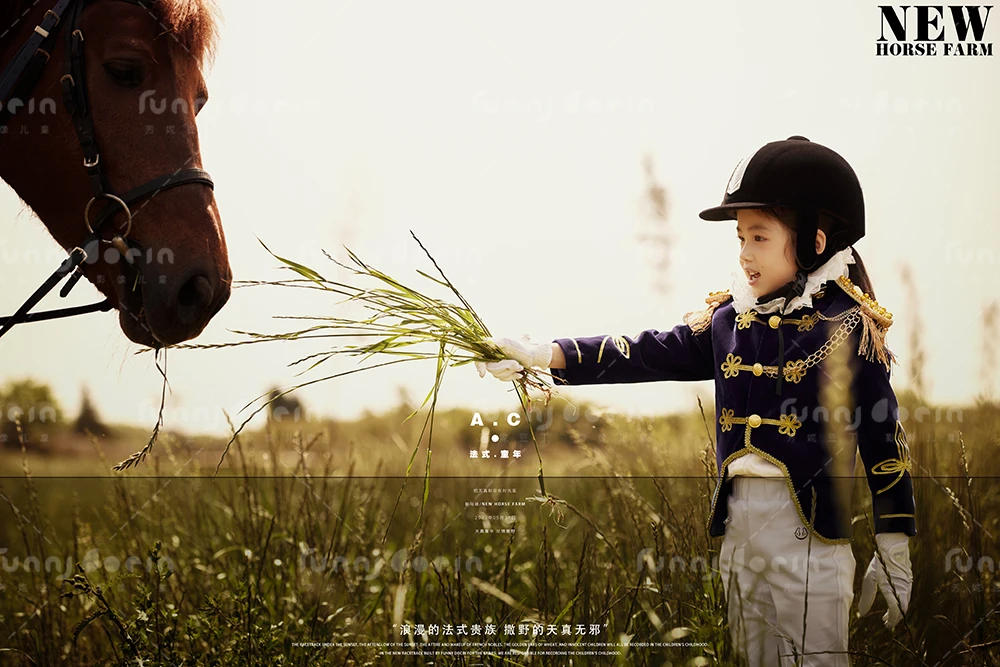 芳妮豆丁儿童摄影 优雅骑士