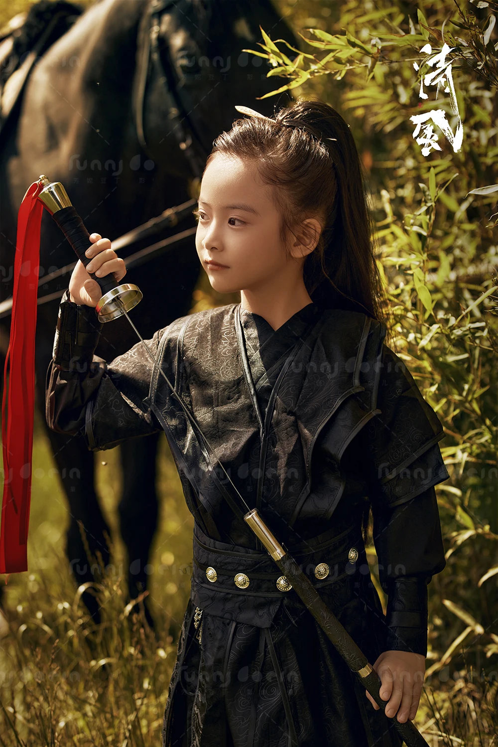 芳妮豆丁儿童摄影 少年江湖