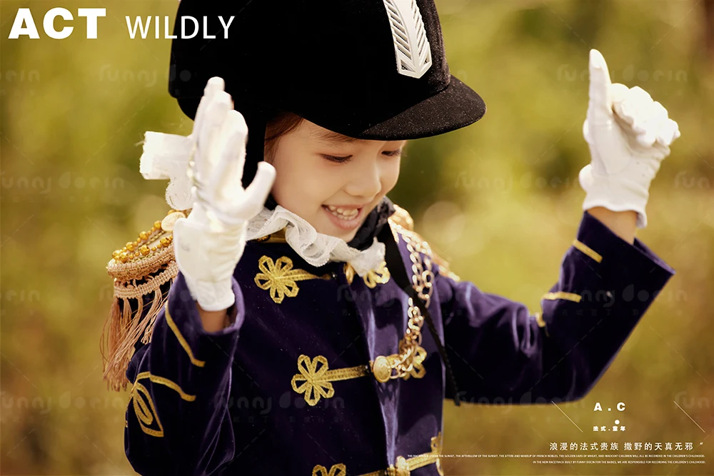 芳妮豆丁儿童摄影 优雅骑士