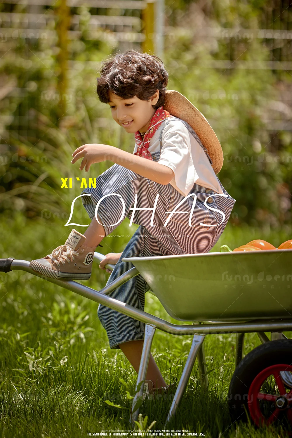 芳妮豆丁儿童摄影 南瓜庄园