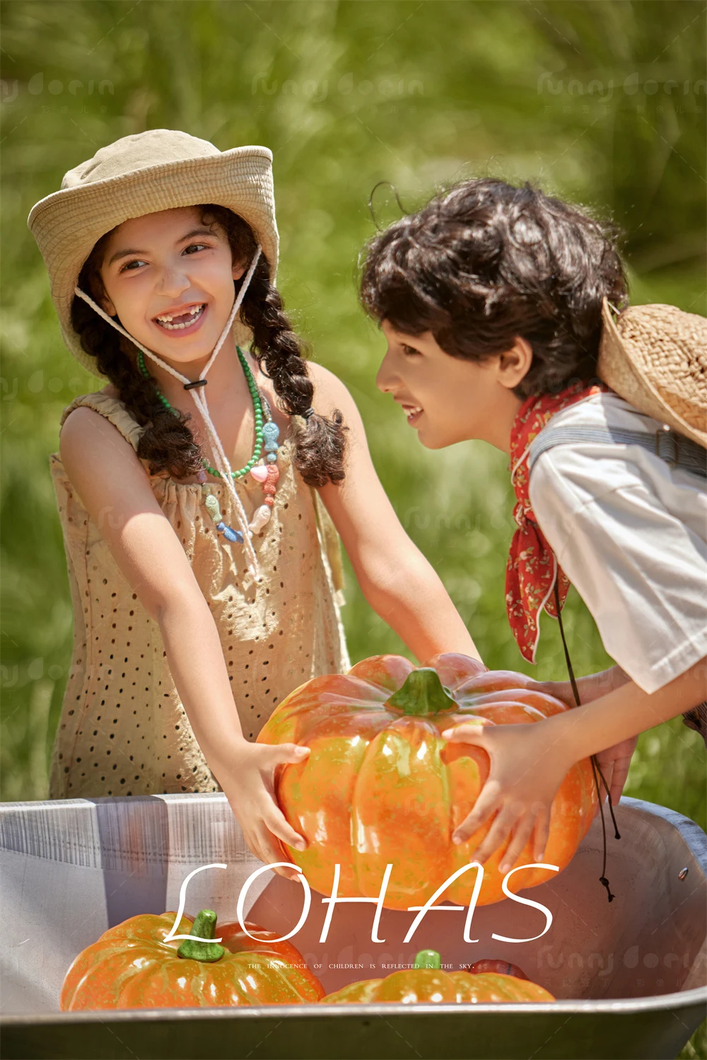 芳妮豆丁儿童摄影 南瓜庄园