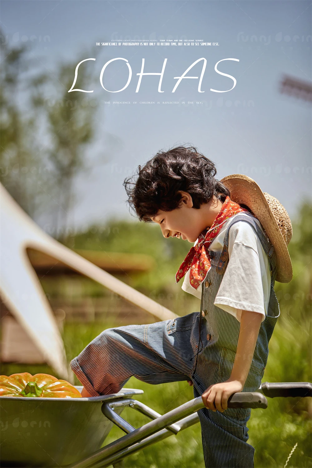 芳妮豆丁儿童摄影 南瓜庄园