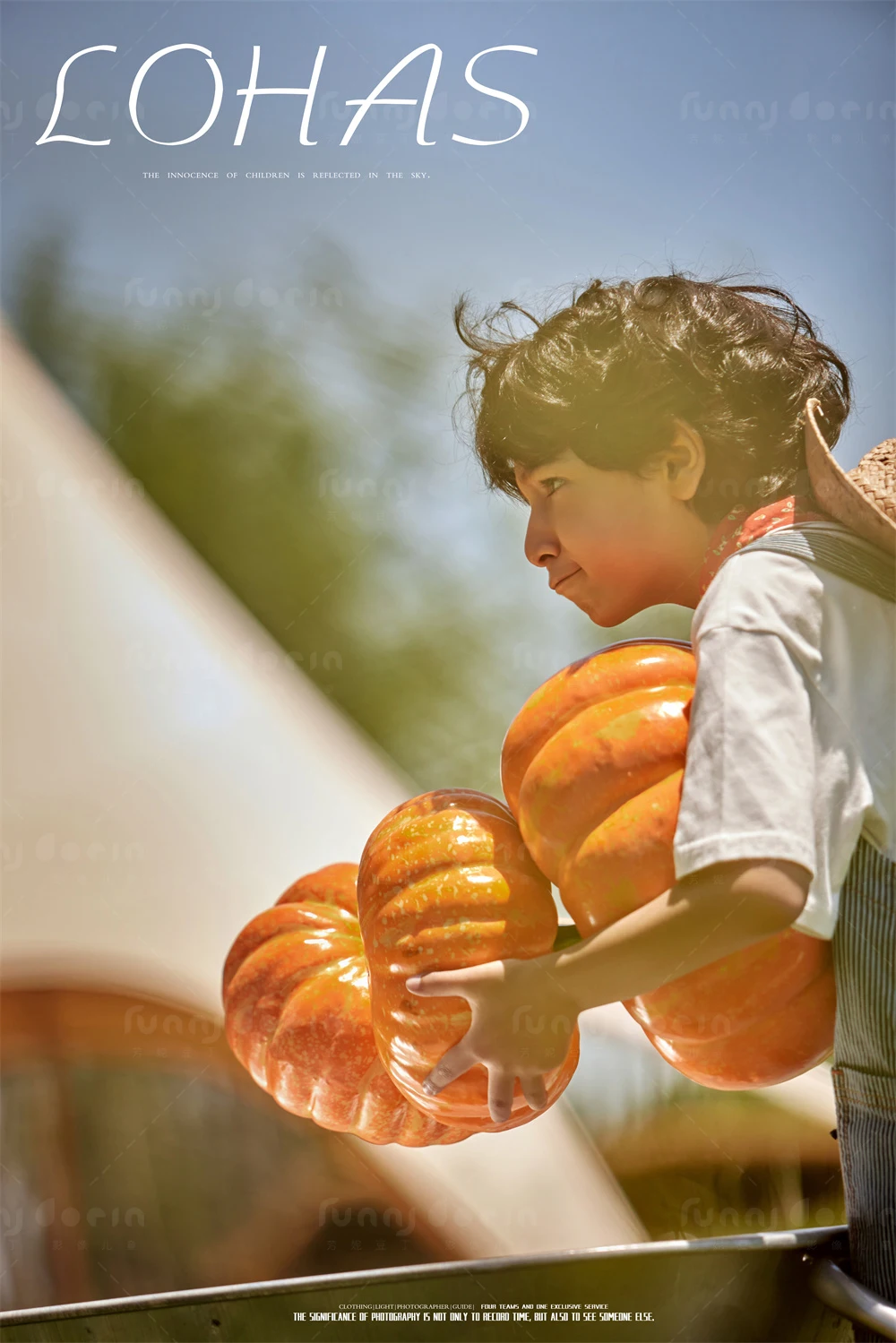 芳妮豆丁儿童摄影 南瓜庄园
