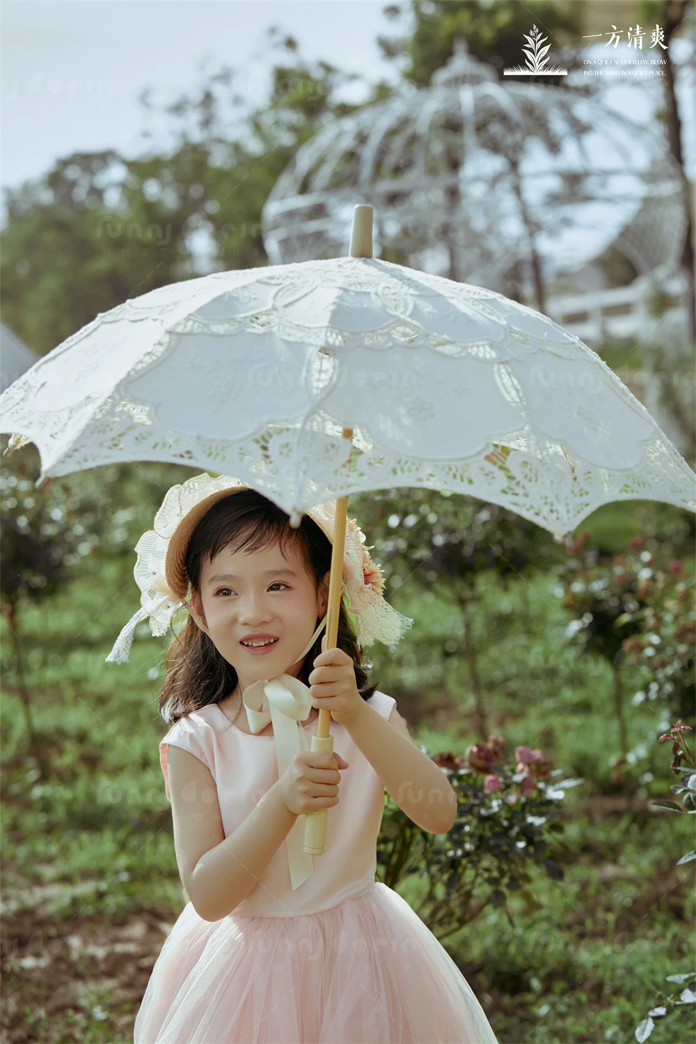 芳妮豆丁儿童摄影 莫奈花园