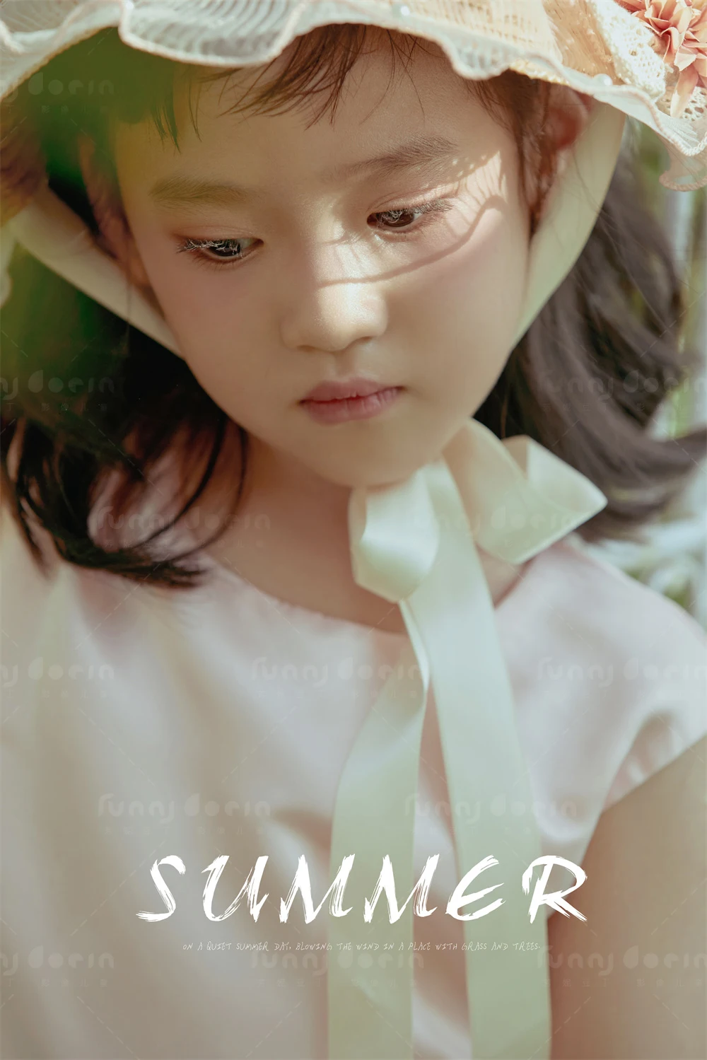 芳妮豆丁儿童摄影 莫奈花园