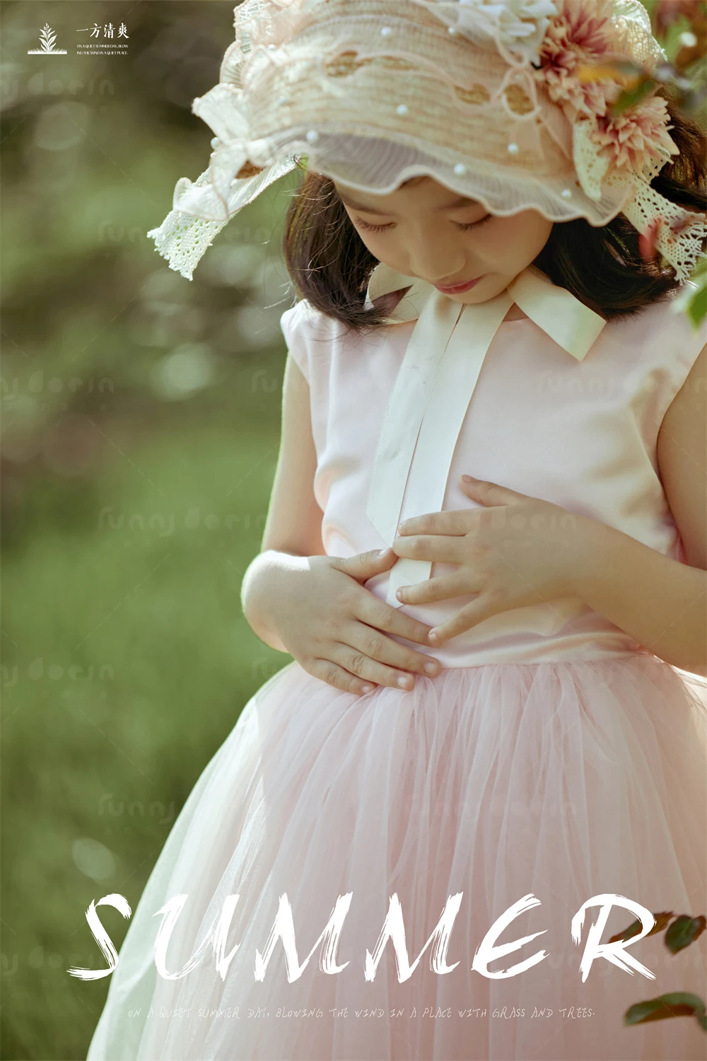 芳妮豆丁儿童摄影 莫奈花园