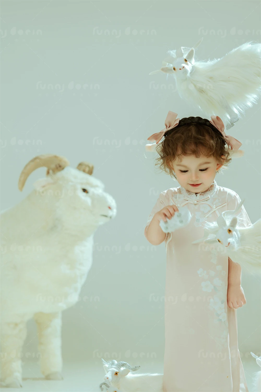 芳妮豆丁儿童摄影 万物有灵&middot;咩咩羊