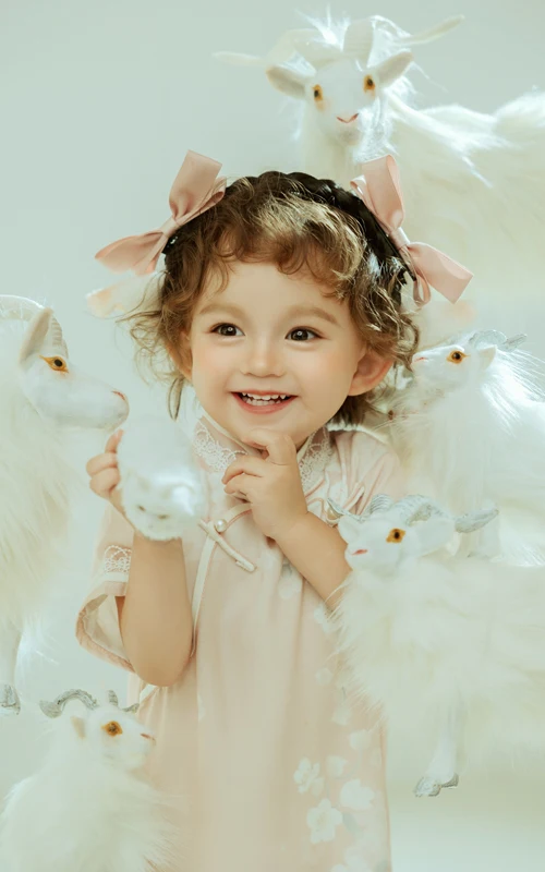 芳妮豆丁儿童摄影 万物有灵&middot;咩咩羊