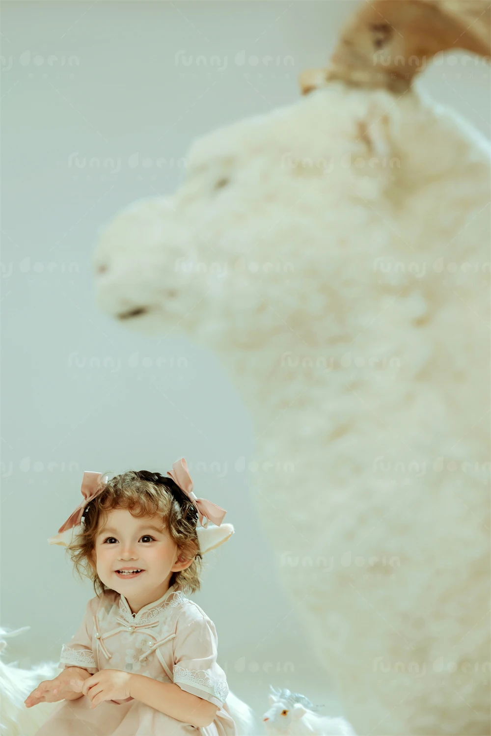 芳妮豆丁儿童摄影 万物有灵&middot;咩咩羊