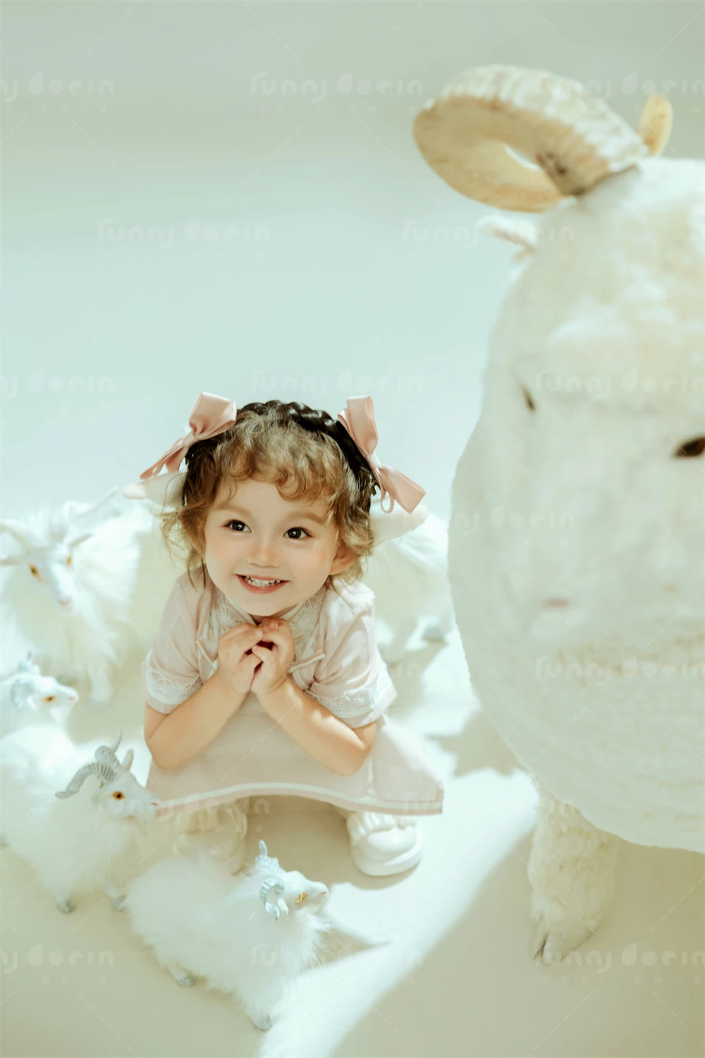芳妮豆丁儿童摄影 万物有灵&middot;咩咩羊