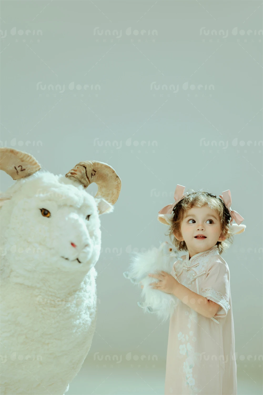 芳妮豆丁儿童摄影 万物有灵&middot;咩咩羊