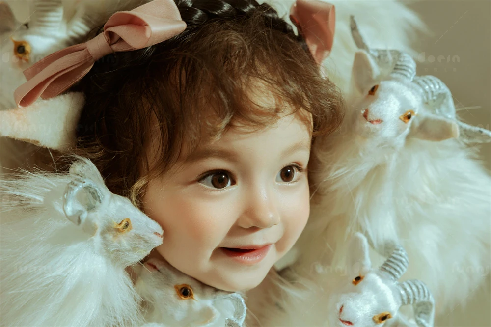 芳妮豆丁儿童摄影 万物有灵&middot;咩咩羊