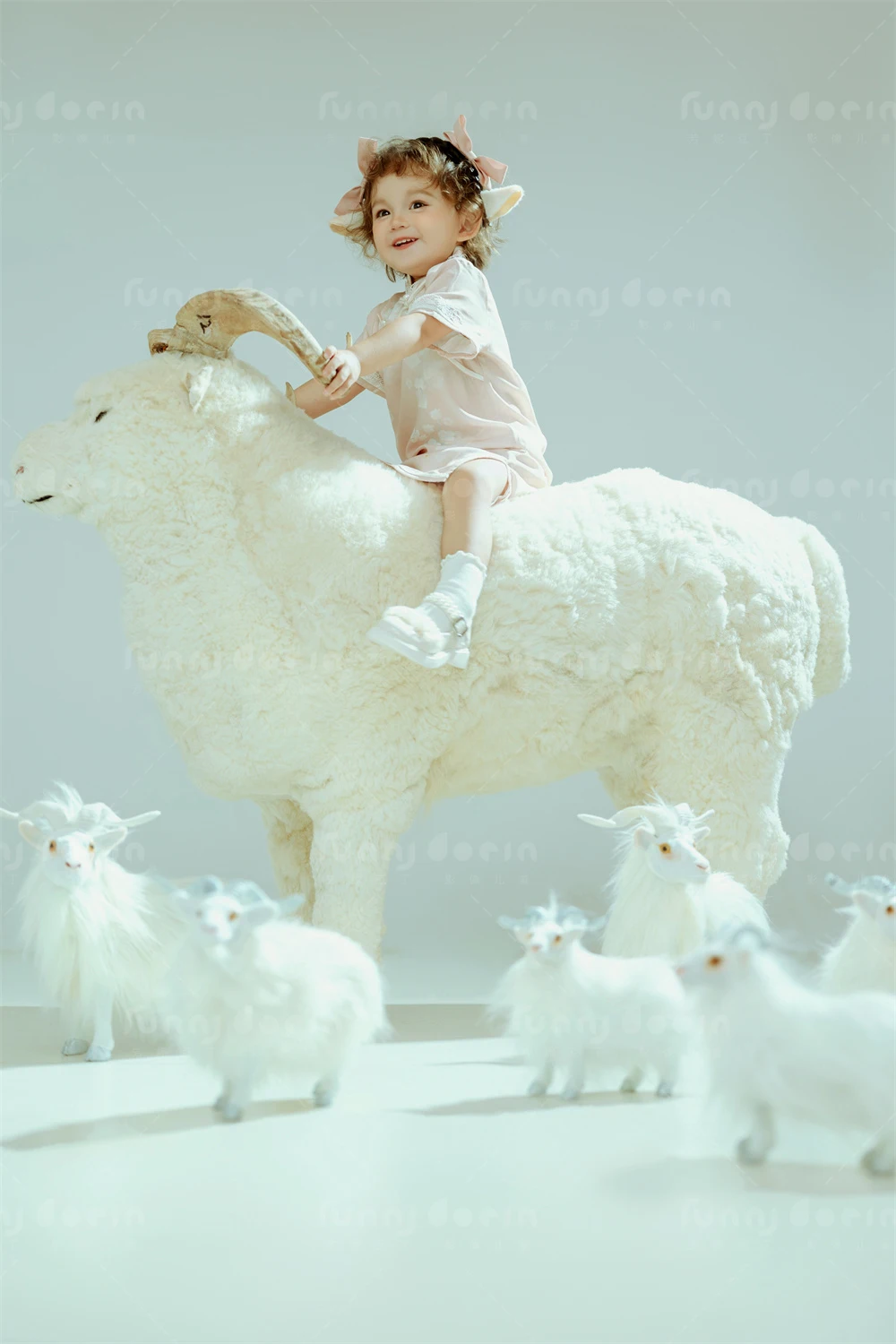 芳妮豆丁儿童摄影 万物有灵&middot;咩咩羊