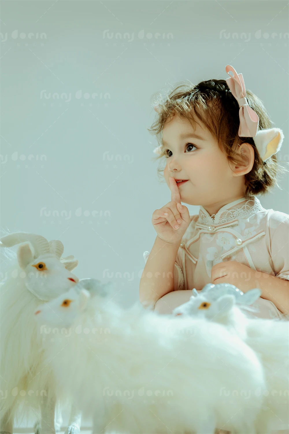 芳妮豆丁儿童摄影 万物有灵&middot;咩咩羊