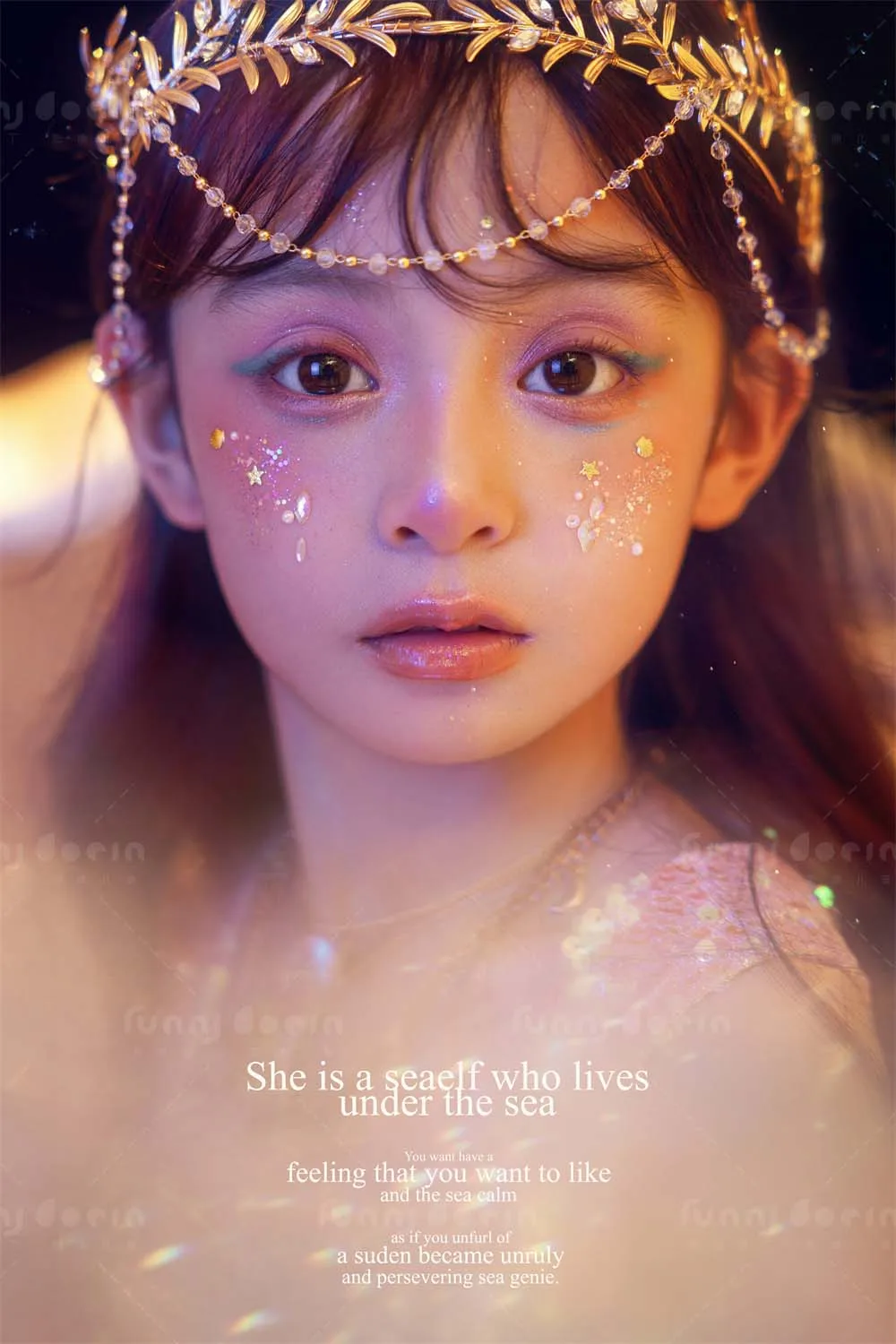 芳妮豆丁儿童摄影 美人鱼1