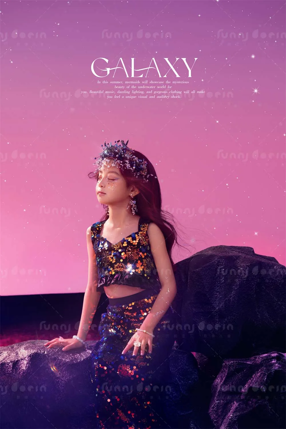 芳妮豆丁儿童摄影 美人鱼2