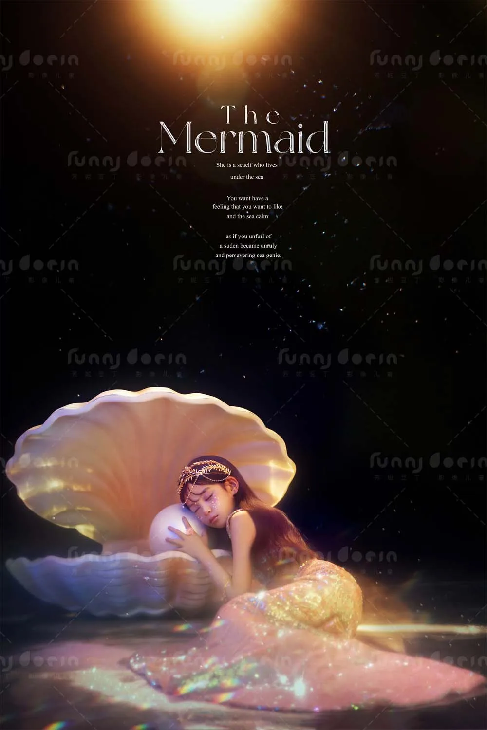 芳妮豆丁儿童摄影 美人鱼1