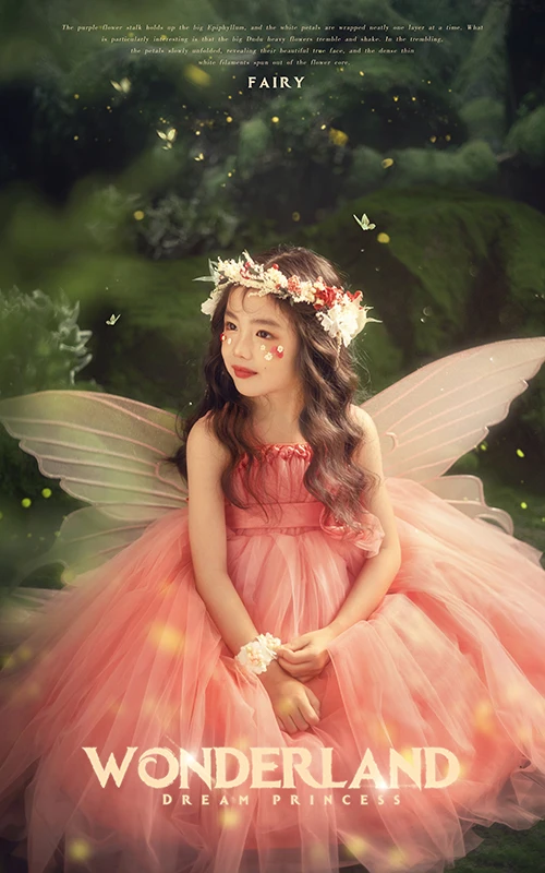 芳妮豆丁儿童摄影 森林仙子