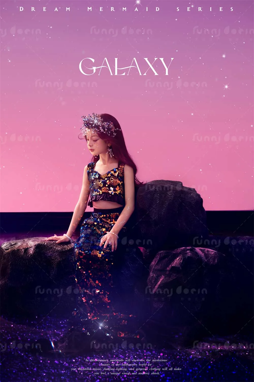 芳妮豆丁儿童摄影 美人鱼2