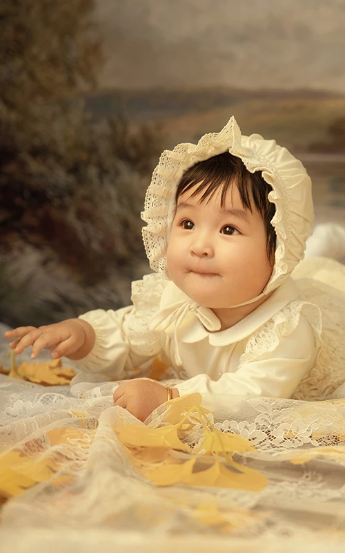 芳妮豆丁儿童摄影 拾光油画