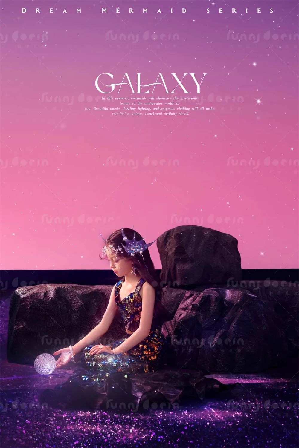 芳妮豆丁儿童摄影 美人鱼2