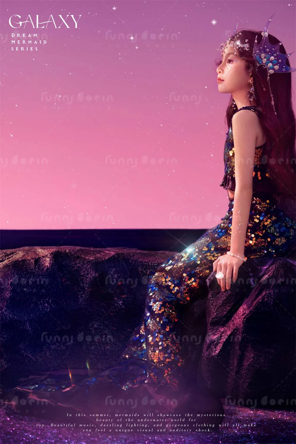 芳妮豆丁儿童摄影 美人鱼2