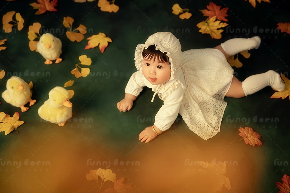 芳妮豆丁儿童摄影 拾光油画