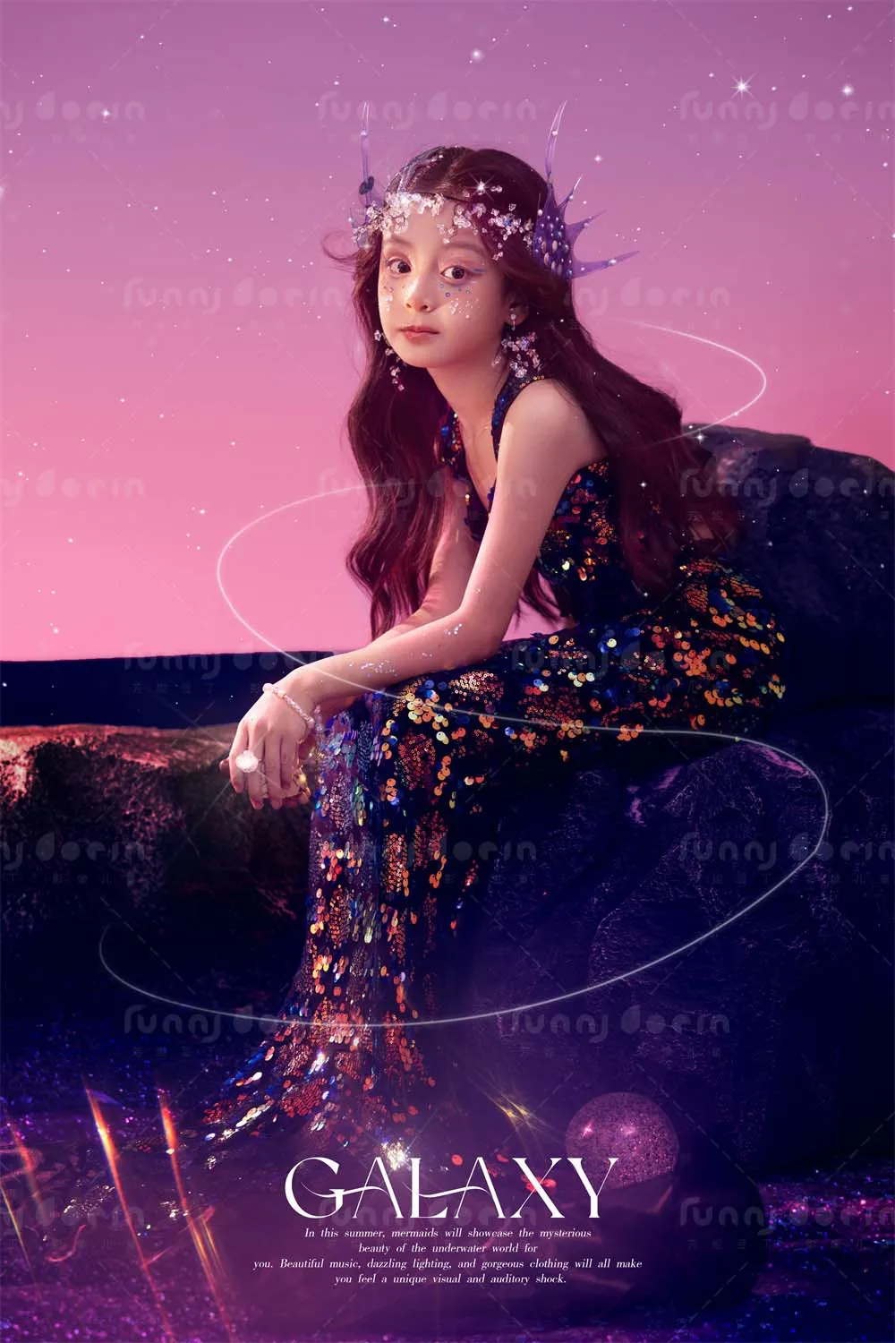 芳妮豆丁儿童摄影 美人鱼2