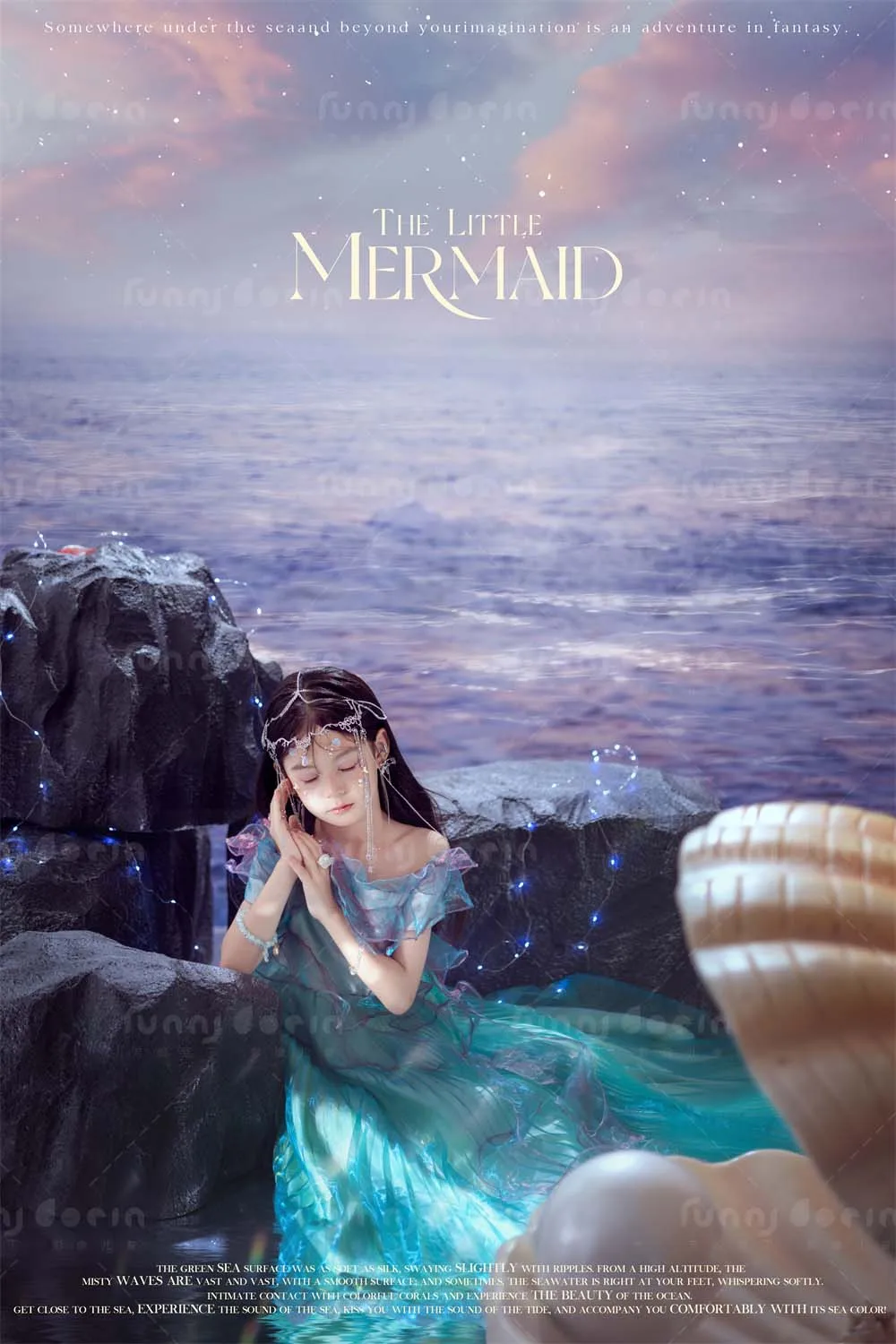 芳妮豆丁儿童摄影 美人鱼3