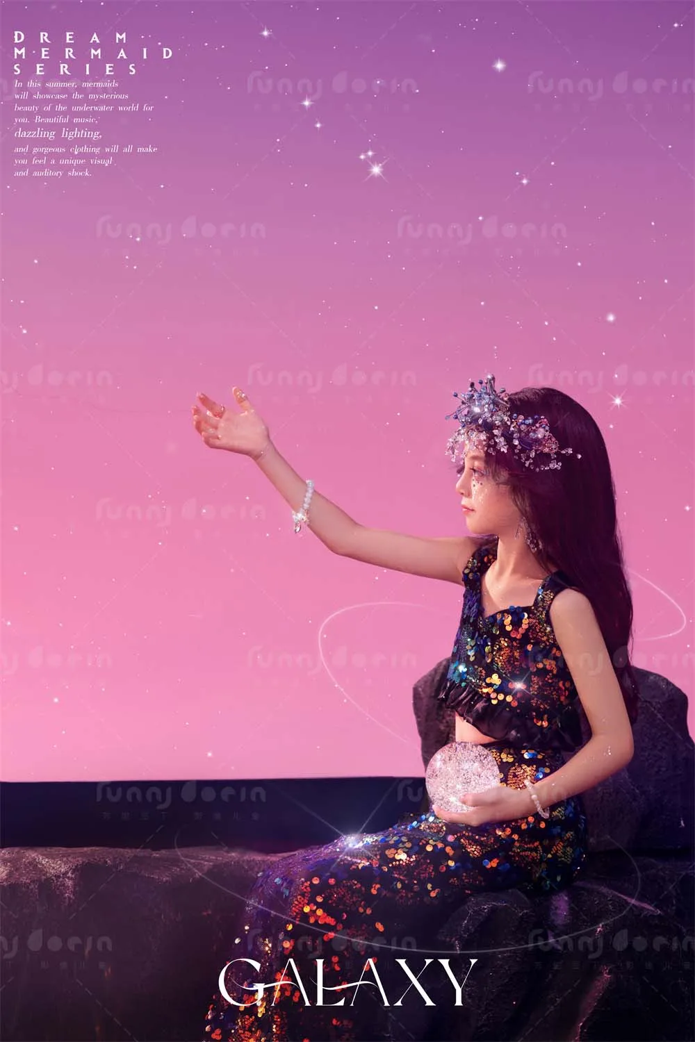 芳妮豆丁儿童摄影 美人鱼2