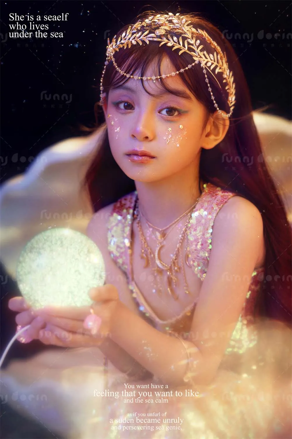 芳妮豆丁儿童摄影 美人鱼1