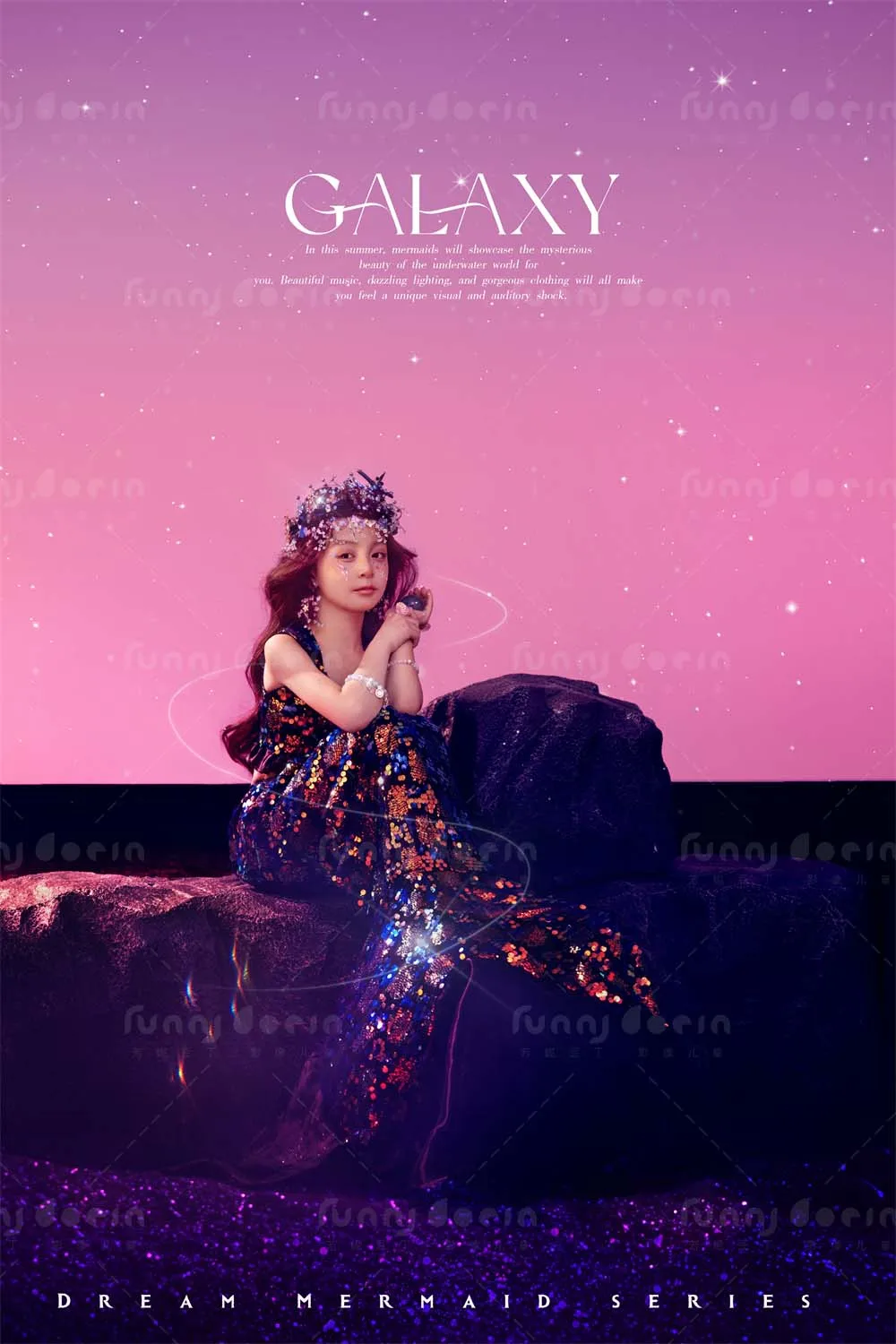 芳妮豆丁儿童摄影 美人鱼2