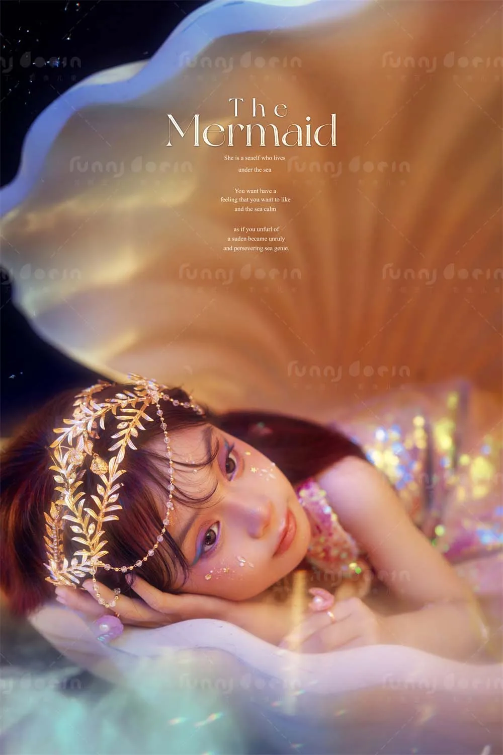 芳妮豆丁儿童摄影 美人鱼1