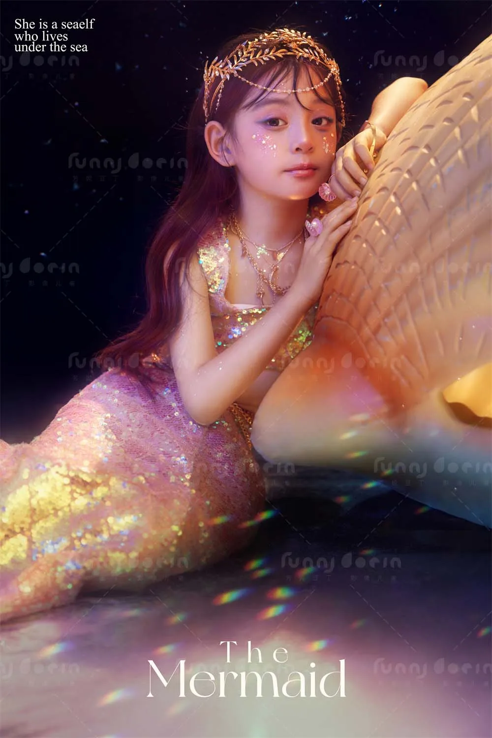 芳妮豆丁儿童摄影 美人鱼1