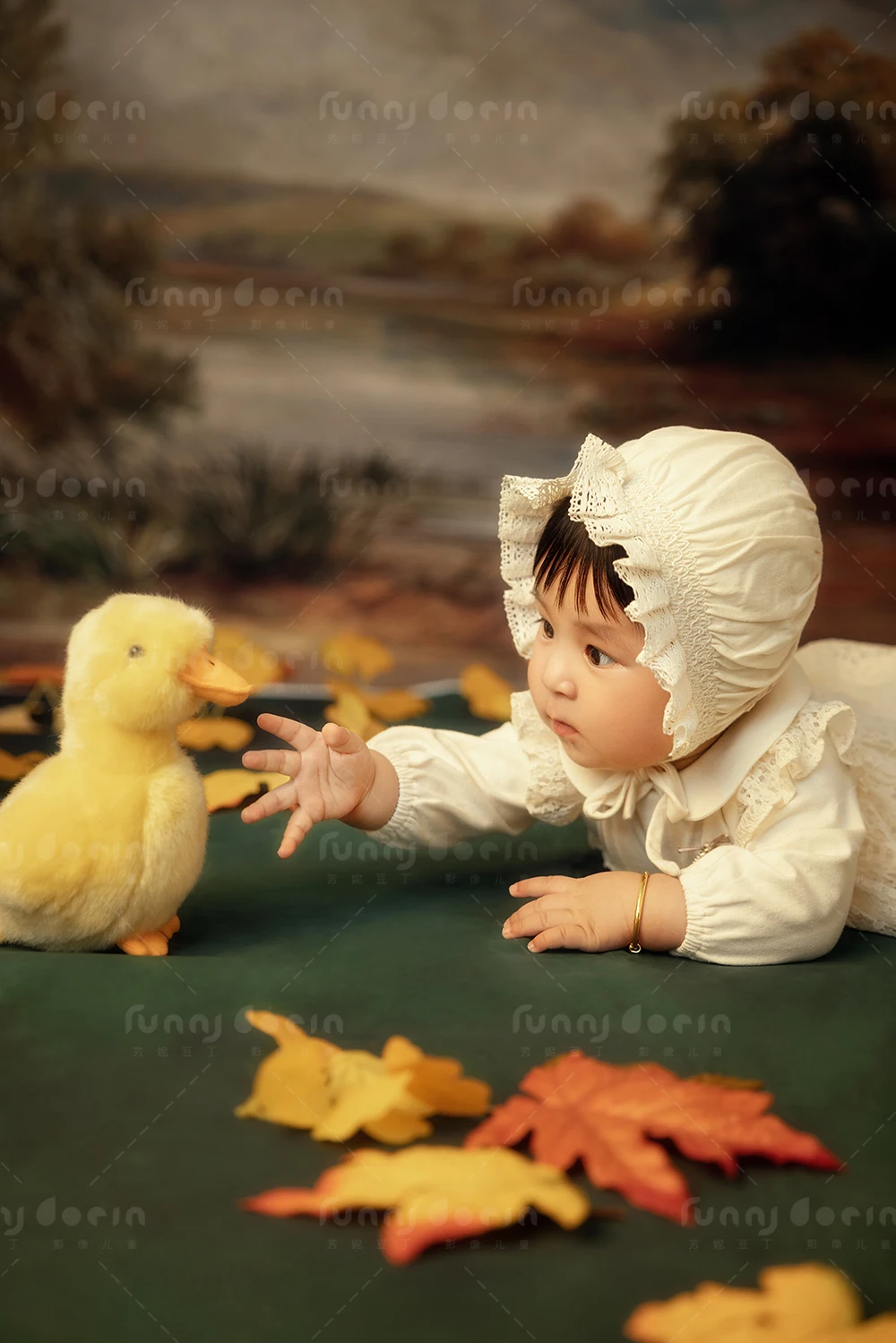 芳妮豆丁儿童摄影 拾光油画