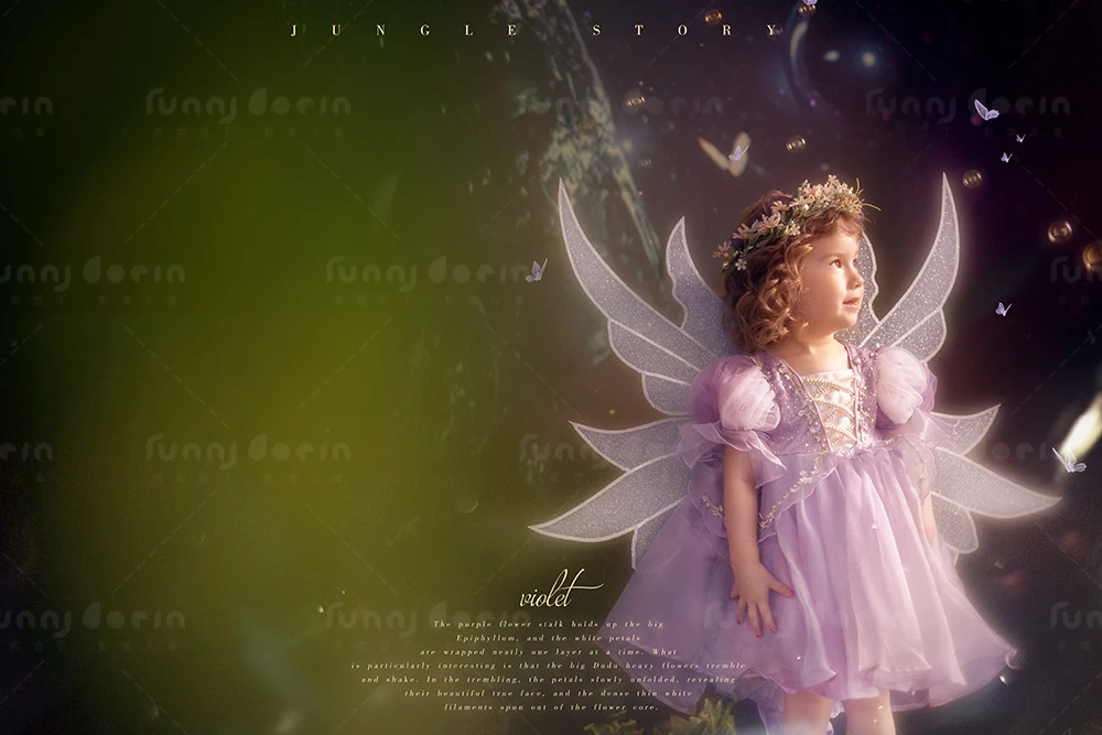 芳妮豆丁儿童摄影 魔法精灵